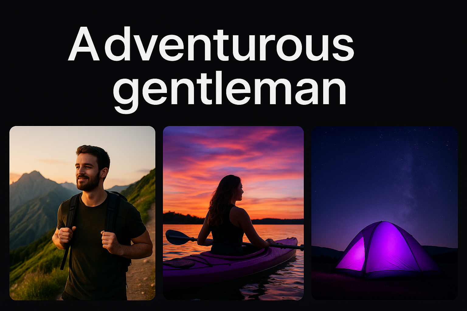 Adventurous gentleman title artwork