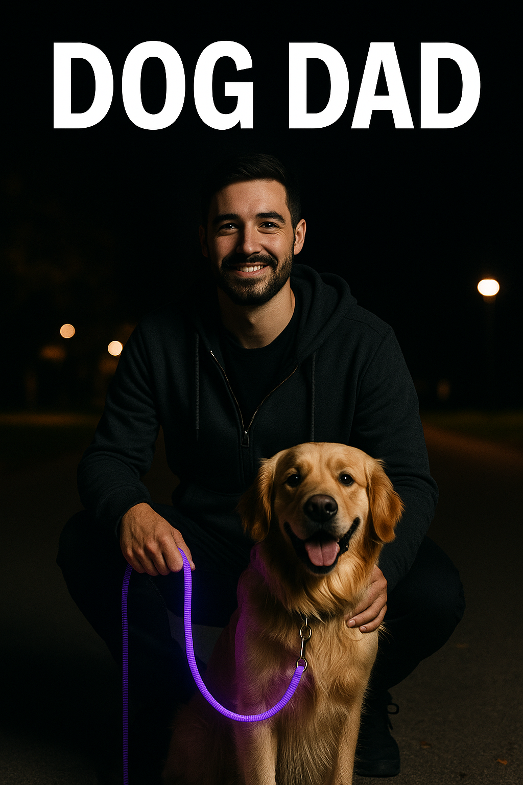 Dog dad title artwork